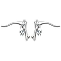 1Pair Bicycle Brake Handle Mtb Road Bike Cycling Aluminum Brake Levers Bicycle Accessories for 2.2Cm Diameter Handlebar