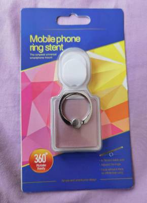 Ring Mobile phone ring stent (Pink)