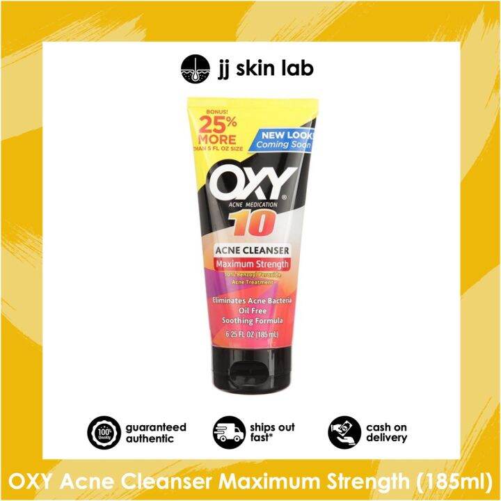 OXY Maximum Strength 10 Benzoyl Peroxide Acne Cleanser / Rapid Spot