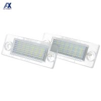 2x LED License Plate Lamp Number Plate Light For VW Volkswagen Multivan Passat Variant Transporter Caravelle For Superb