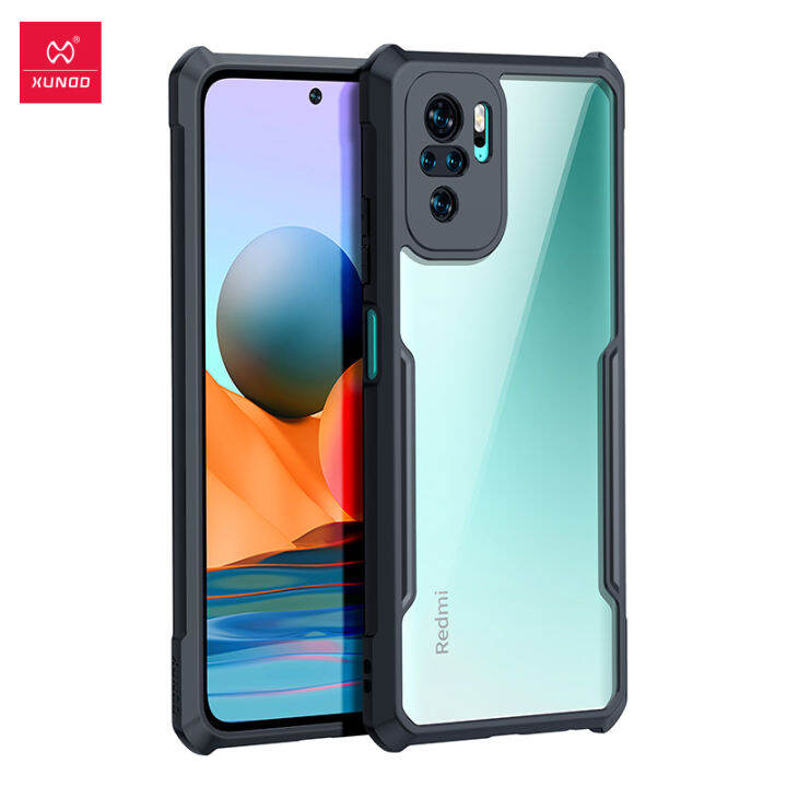 Xiaomi Poco M5s Case/Redmi Note 10S Case,/Xundd Air-bag Case For Redmi Note 10 Transparent ...