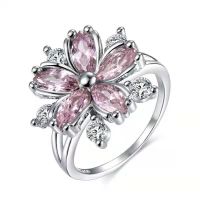 【YF】♂  Luxury Noble Classic Jewelry Pink Engagement Proposal Bridal Wedding