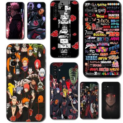 Funda For Samsung Galaxy A04s Case Phone Back Cover Soft Silicone Protective Black Tpu Case Cartoon