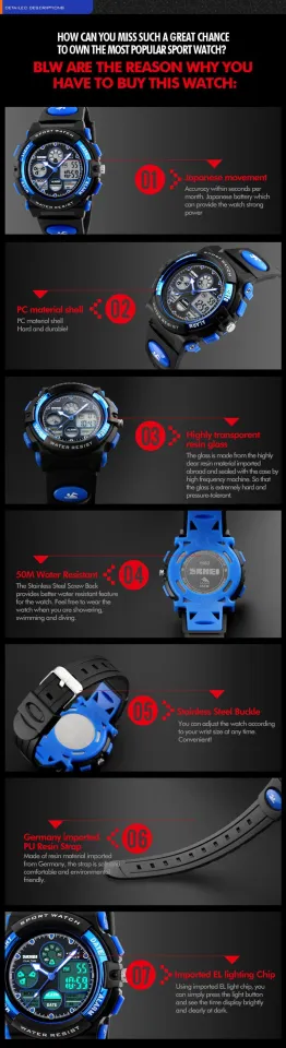 Skmei sport watch online manual 1163