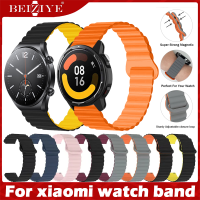 For xiaomi mi watch color color 2 สาย For xiaomi watch S2 / S1 / S1 active / S1 Pro สาย mibro lite 2 สาย sport สายนาฬิกา นาฬิกา สมาร์ทวอทช์ Soft Rubber สายนาฬิกาข้อมือสำหรับ Sport Accessories