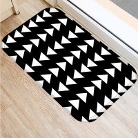 [A VOGUE] LEBlackKitchenEntrance ประตู Mats เสื่อในร่ม Anti Slip Rug Home Decor