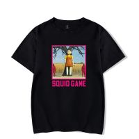 {New}2023 Squid Game Squid Game Korean Drama Peripheral Tshirt 2D Digital Printing Men And Tshirt