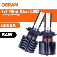 OSRAM HIR2 9012 HB2 H11 H7 H4 H1 Headlight Bulbs mini Car fog lights 12V 54W Auto Head Lamp 6000K Running LED 9005 9006 HB4 HB3