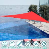 300D Red Waterproof Oxford garden awnings Shade Sail Right Triangle Sunshade UV protection outdoor car camping gazebo canopy