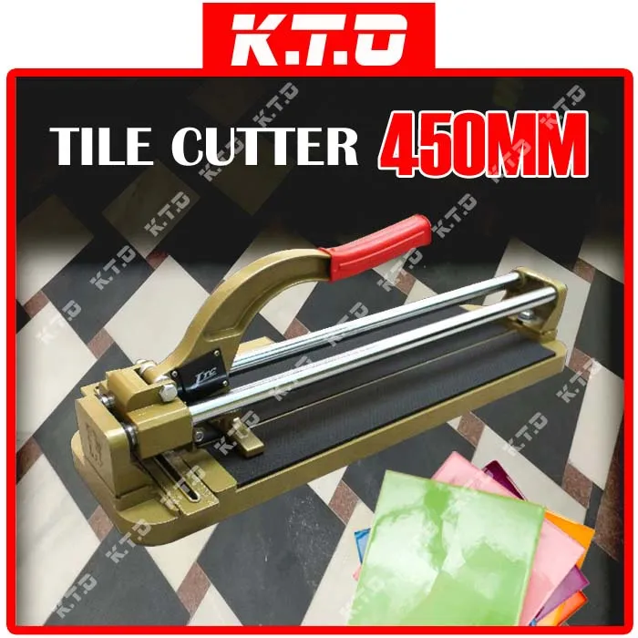 JTC 450MM MANUAL CERAMIC MOZAIC TILE CUTTER MACHINE / MESIN PEMOTONG ...