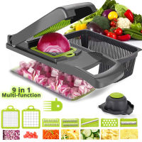 2021Vegetable Cutter Mandoline Slicer Fruits Tool Shredder Peeler Garlic Chopper Potato Carrot Grater Salad Maker Kitchen Gadgets