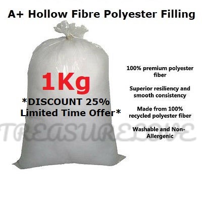 Premium Grade Hollow Fibre Polyester Filling Toy,Teddy Bear,Cushion,Pillows, 
