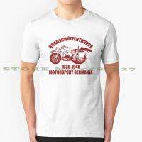 Kradschtzentruppe Motorsport Germania Black White Tshirt For Biker Bikers Motorcycle Motorsport Zndapp Wehrmacht