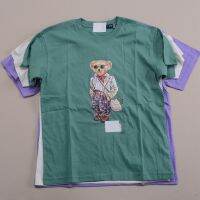 [Original] Ralphˉlaurenˉ RL061 Womens thin round neck slim fit short-sleeved T-shirt bear series