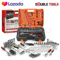 STELLAR King Tools เครื่องมือช่าง ประแจ ชุดบล็อก 216 ชิ้น (ชุดใหญ่) ขนาด 1/4 นิ้ว 3/8 นิ้ว 1/2 นิ้ว ชุดเครื่องมือ ชุดประแจ ลูกบล็อก บล็อก ไขควง KING TOOLS SERIES ผลิตจากเหล็ก CR-V แท้ รุ่น WKT-216PCS