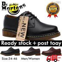 ?สต็อกพร้อม?รองเท้า Dr.Martens Martin สำหรับผู้ชาย,รองเท้าหนังแท้รองเท้าออกงานรองเท้าคู่1461