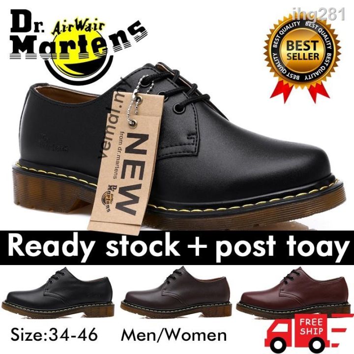 สต็อกพร้อม-รองเท้า-dr-martens-martin-สำหรับผู้ชาย-รองเท้าหนังแท้รองเท้าออกงานรองเท้าคู่1461