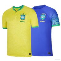 22-23 Brazil World Cup home and away jersey short sleeved football T-shirt sports top unisex player version