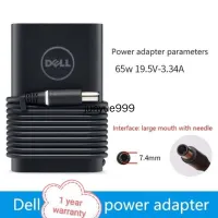 อะแดปเตอร์ชาร์จไฟ dell 19.5v 3.34a 65w AC สําหรับ dell Latitude e5250 e5440 e5450 e5540