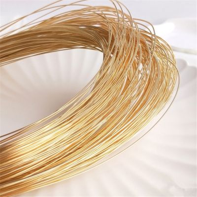 【CW】 14K Gold Filled Plated Semi-hard wire peeling gold winding diy first