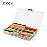 140pcs/box Heat Shrink Tube Kit Shrinking Assorted Polyolefin Insulation Sleeving Heat Shrink Tubing Wire Cable 7 Sizes