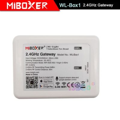 【Worth-Buy】 Rf รีโมทไร้สาย Miboxer2.4g อุณหภูมิสีเดียว Rgb Rgbw Rgbct แถบไฟ Led Wifi Ibox ไฟอัจฉริยะ Fut039