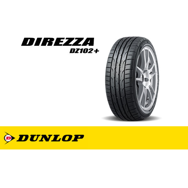 ยางรถยนต์-ขอบ15-dunlop-195-50r15-รุ่น-direzza-dz102-4-เส้น-ยางใหม่ปี-2022