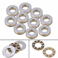 10 ชิ้น/เซ็ตความแม่นยำสูง Miniature Thrust Bearing F8-16M Axial ตลับลูกปืนโลหะ 8x16x5mm-SYU STORE