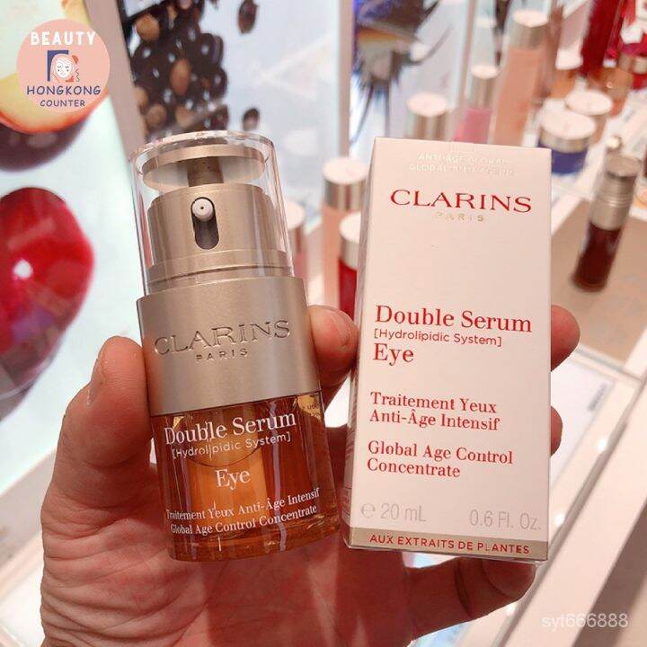 Clarins Double Serum Eye 20ml. Lazada.co.th