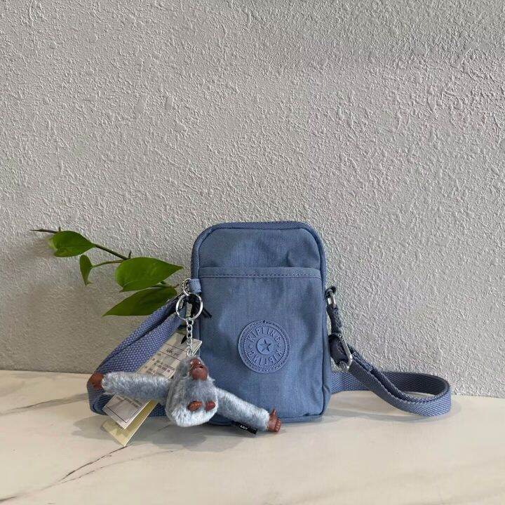 Kipling Shoulder Bag Messenger Bag Nylon Mobile Phone Bag Waterproof