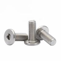 M1.6 M2 M2.5 M3 M4 M5 M6 Stainless Steel Hex Hexagon Socket Thin Flat Wafer Head Screw Bolt SS304 Nails Screws Fasteners