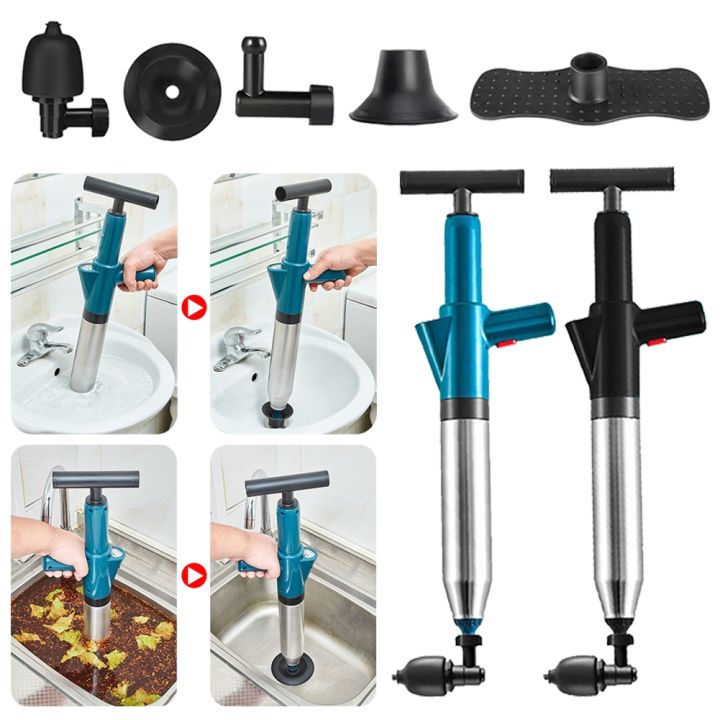 high-pressure-pipe-plunger-toilet-opener-toilet-plungers-pump-air-blaster-hose-unblocker-opener-drain-sinks-cleaning-gun-bathtub