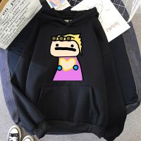 JoJos Bizarre Adventure-Sudadera con capucha para hombre y mujer, ropa informal de otoño e invierno, con estampado de Giorno Harajuku de Manga, Unisex