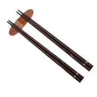 ETX5 pair of Japanese creative handmade wooden chopsticks pointed chopsticks eco-friendly wooden chopsticks tableware