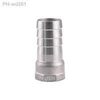 Stainless Steel Female BSP 1/2 quot; Thread Pipe Fitting Barb Hose Tail Connector 8mm to 20mm Tools Accessory