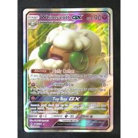 Pokemon Card ภาษาอังกฤษ Whimsicott GX Card 140/234 เอลฟูน Pokemon Card Gold Flash Light (Glossy)