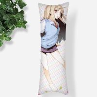 Sakurasou No Pet Na Kanojo Pillowcase Printed Satin Fabric Pillow Cover Rectangular Zipper Kawaii Body Cover Dropshipping 0618