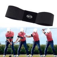 Hot Sale Professional Elastic Golf Swing Trainer Arm Band Belt Gesture Alignment Training Aid For Practicing Guide