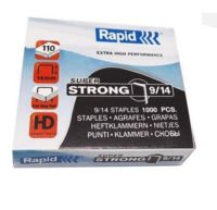 ลวดเย็บกระดาษ Rapid(กล่อง 1,000เข็ม) super strong 9/14