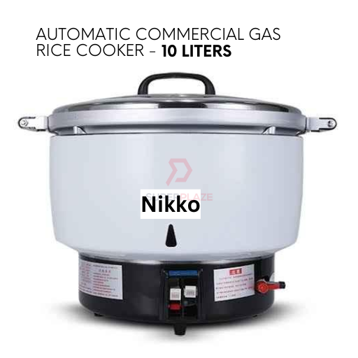 10 Liters Commercial Automatic Gas Rice Cooker Japan Thermostat Rice