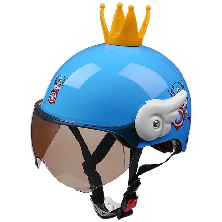 wholesale-of-childrens-helmets-electric-scooters-summer-cute-3-2-girls-hats-personalized-half-manufacturers