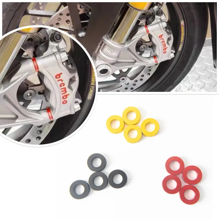 Motorcycle Front Brake Caliper Spacers Kit For Ducati Streetfighter V4