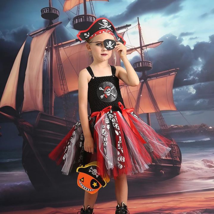 Disney cruise line pirate night themed tutus!