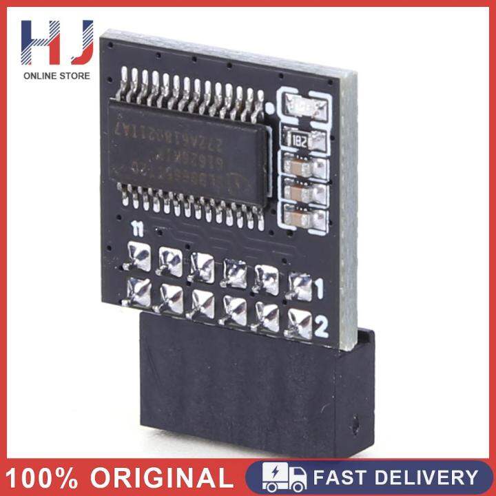 TPM 2.09665 Trusted Platform Module 12Pin Motherboard Card TPM 2.0mm 2