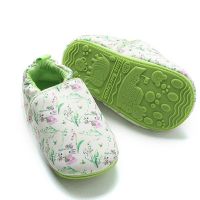 【hot】！ Baby Shoes Infant Slippers Toddler Boy Knit Crib Cartoon Anti-slip Prewalker