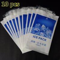 10 pcs/lot 400ML Ice Bag Dry cold ice pack Cooler Bag Thermal cooling bags ice packs refrigerator Thermo