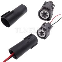 2 Pin Way Car Electrical Connectors Automobile Solenoid Valve Electric Wiring Socket With Wires For Honda 6189-0156 Electrical Connectors