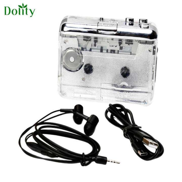 Dolity USB Cassette MP3 Music Cassette Player with USB Cable USB