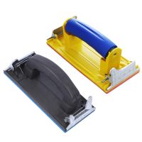 【LZ】♧₪♣  Portable Hand Sander with Handle Manual Sandpaper Holder Lightweight Hand Sanding Block for wood Drywall Metal Polishing