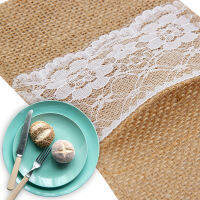 50Pcs Burlap ลูกไม้ช้อนส้อมกระเป๋างานแต่งงานบนโต๊ะอาหาร Party ผู้ถือกระเป๋า Hessian Rustic Jute ตกแต่งอุปกรณ์เสริม HOT